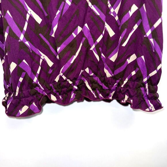 Worthington Large Purple Top - Picture 3 of 5